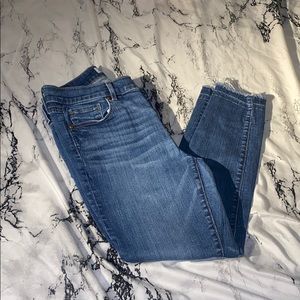 LOFT high rise modern skinny jeans